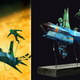 Illustration for article titled Artist turns a classic space opera cover into a beautiful scale model